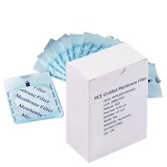 MCE Membrane Filter,Sterile,Black Grid, 47 mm,0.45µm,100-4000pcs,Lab Disc Filter