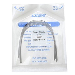 Dental Orthodontic Super Elastic NITI Arch Wire Round Ovoid/Square/Natural