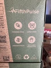 FifthPulse Nitrile Gloves,Large,2-150 Count,Green,Food Safe, Powder~Free 300 Ttl