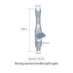 Dental Valve Oral Saliva Ejector Suction Short Strong Weak Handpiece Tip Adaptor