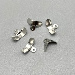 50PCS Dental Metal Matrix Bands With Holes Sectional Contoured Matrices Palodent