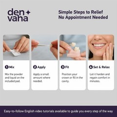 Dental Cement Kit – Zinc Oxide Eugenol Temporary Filling & Crown Repair | Too…