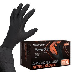 Jointown Upgraded 10 Mil Heavy Duty Nitrile Gloves Mechanic Gloves Nitrile