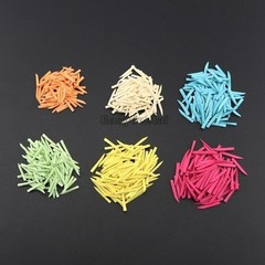 100 Pcs/Box Dental Fixing Wooden Wedges Disposable Contoured Matrices Wedge 11mm