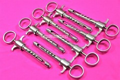 10 PREMIUM GERMAN HEAVY DUTY Dental Aspirating Syringe Dental Instruments 1.8CC