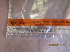 6″ x 9″ Biohazard Specimen Transport Bag + Pouch Box Lot of 500 or more 856