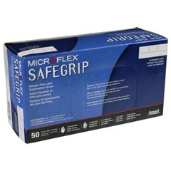 Microflex SG375XL-10 (X-Large) Disposable Latex Gloves Medical/Exam Grade, Case