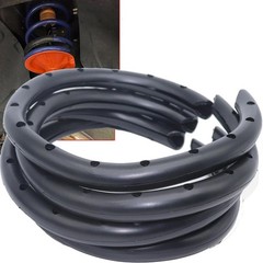 4PCS Universal Coil Spring Silencer Insulator Rubber Sleeve Front Rear Lower Sus