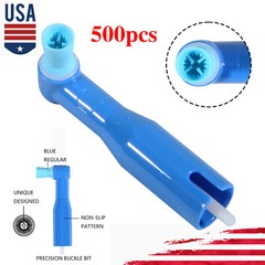 500 pcs Dental Disposable Prophy Angles Top Quality Money back guarantee! CE