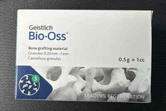 Geistlich Bio-Oss 0.25-1mm 0.5g 1cc Bovine Bone Granules Exp: 03.2028