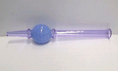 7″ Premium Glass Piece Straw – Assorted Colors
