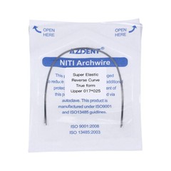 AZDENT Dental Ortho Niti Reverse Curve Arch Wires Rectangular/Round True Form UL