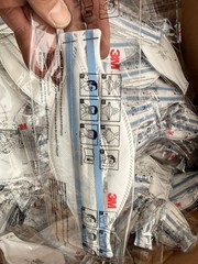 Case of 440 3M Aura N95 1870+ Respirator and Surgical Face Masks, Exp. 2027-01