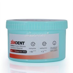 VPS Putty Fast Set, 400g Base & Catalyst, Regular Set PVS Impression USA