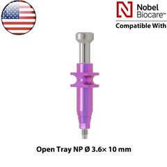 Dental fits Nobel Active NP/RP Impression Transfer Coping Open Close Tray Analog