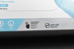 AMMEX Professional Blue Nitrile Medical Food Disposable Gloves Powder&Latex Free