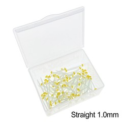 100 Pcs Dental Endo Quartz Fiber Post Straight/Screw Restorative Posts 1.0-1.8mm