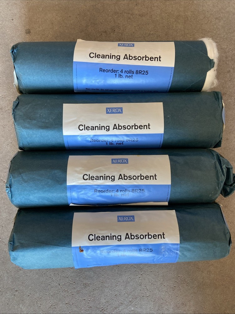 Xerox Cleaning Absorbent Roll 8R25 4 Rolls