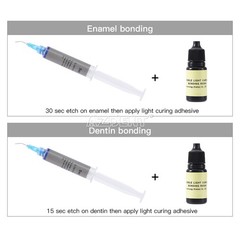Dental Etch light-curing adhesive Dentin Enamel Resin Bonding Adhesive