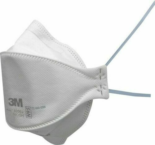 3M 9205+ N95 NIOSH Approved Particulate Respirator Disposable Face Mask