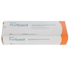House Brand Dentistry 100523 Self-Sealing Sterilization Pouches 3.50″x10″ 200/Bx