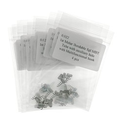 Dental Orthodontic Bondable Tube Roth 022 1st Molar with Multifunctional Hooks