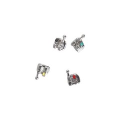 2 Box Dental Metal Orthodontics Brackets Brace MINI MBT.022 345 Hooks 50 Set/box