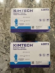 Kimtech Element Nitrile Exam Gloves Size Large 500 Count NEW + FAST SHIPPING