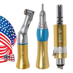 Dental low slow speed straight handpiece/ contra angle/air motor 4H NSK style CA