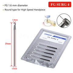 FGOS4 Carbide Burs Friction Grip FG & Surgical Made in China 10-100 Bur
