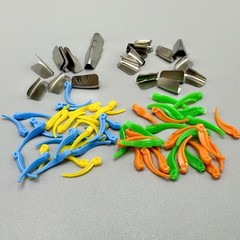 200Pcs/Box Dental Anterior Matrix System Wedge Matrix Bands Interdental Wedges