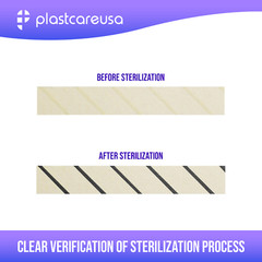 10 x Autoclave Tape 3/4″ x 60 Yards Sterilization Indicator Roll Steam Chemical