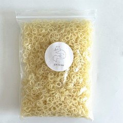 5000Pcs Dental Orthodontic Elastic Rubber Bands Ligature Ties Yellow Latex Brace