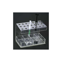 Plasdent 1402 Premium Composite Syringe Organizer Medium Holds 21