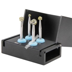 Dental Degranulation Burs Kit Osseous Debridement Soft Tissue Removal Diamond US