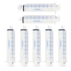 35cc Slip Tip Syringe Silicone O ring Reusable Smooth Glide Plunger