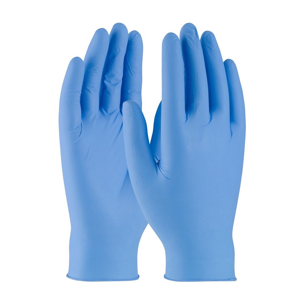 Ambi-dex Octane Blue Large Disposable Gloves – 3 mil 63-233PF/XL Case of 10