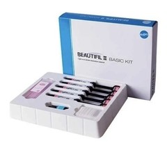 Shofu Beautifil II Basic Kit Light Cured Aesthetic Dental Restorative Material