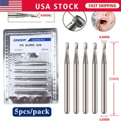 Dental Carbide Bur FG 330L Pear Long Head. Made in China 25mm Surgical