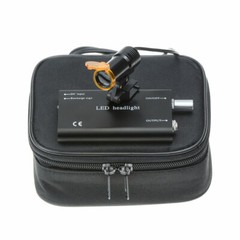 Dental 5W LED Head Light with Filter Insert Type for Binocular Loupes Black US