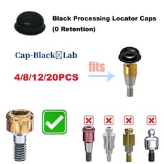 US Overdenture Fit Zest Locator Ti Abutment Retention Caps Hiossen Nobel Zimmer