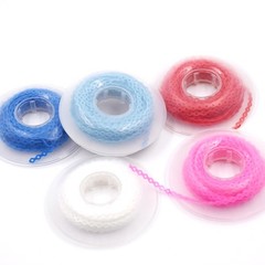 15 Feet/Roll Dental Orthodontic Elastic Power Chain SHORT For Braces 44 Colors