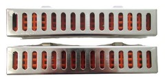 NEW Set of 2 Hu-Friedy IMS Signature Series Small Ultrasonic Cassettes Orange