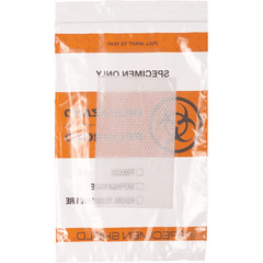(10) Specimen Shield Absorbent 2 Mil Zip-Closure Biohazard Bags 6″ x 9″ Clear