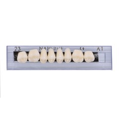 1-10 Boxes Dental Acrylic Resin Denture 23# A1 Full Sets Teeth Upper Lower Shade