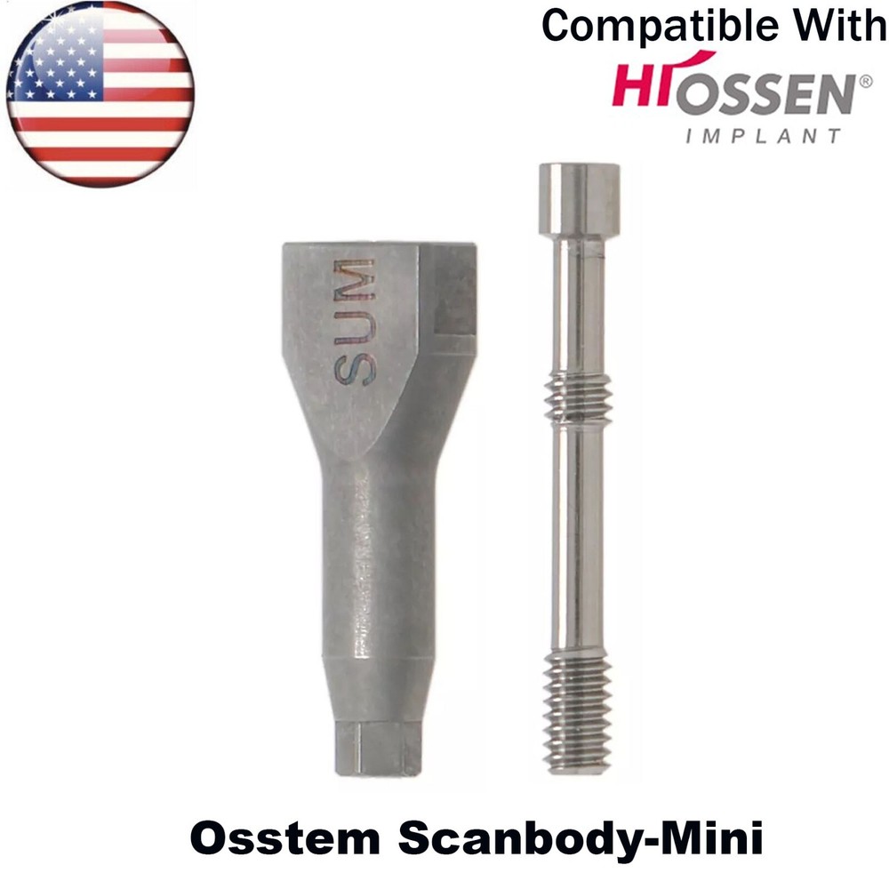 US Dental Mini/Regular Implant Scan Body for CAD/CAM fit OSSTEM Hiossen ET III
