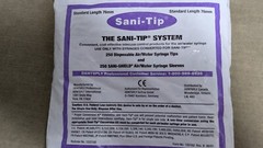 Lot of Dental Tips: Brush Micro Sani-Tip Gel Dispensing Disposable and more