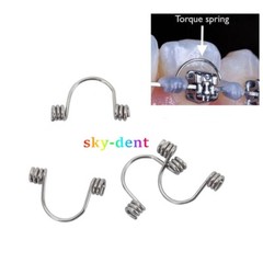 10/100 Pcs Dental Ortho Torquing Torque Rectangular Spring Anterior Teeth Wires