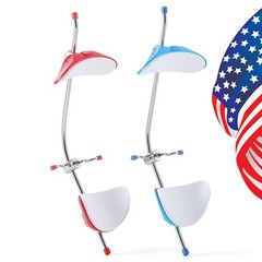 Dental Orthodontic forward pull Headgear facemask with Single Lever Adjustable
