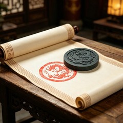 2Pcs Reusable Chinese Han Brick Pattern Mold for Craft Making and DIY Art
